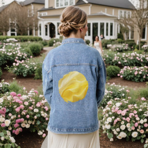 Zijden Glans Denim Jacket