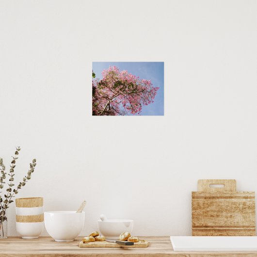 Zijderzijde Blossom Poster (Keuken)