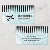 Zijderzijde | Comb Teeth Visitekaartje (Voorkant / Achterkant)