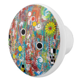 Zijkant Show keramische knop