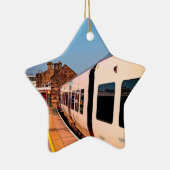 Zijkant van de trein keramisch ornament (Rechts)