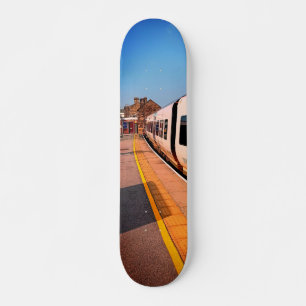Zijkant van een trein skateboard