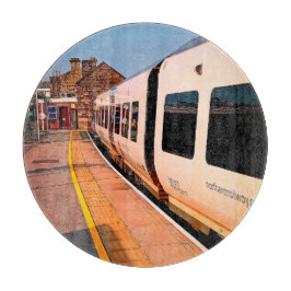 Zijkant van een trein snijplank