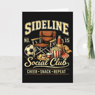 Zijlijn Sociale Club Cheer Snack Herhaal Voetbal M Kaart