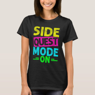 Zijmissie Modus Aan Grappige Rave Edm Festival Gam T-shirt