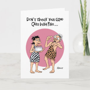 Zijn 62e verjaardag kaart