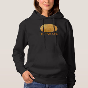 Zijn aardappel laat in de nacht grap meme is aarda hoodie