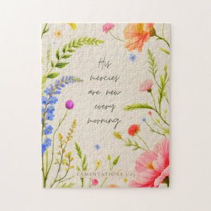 Zijn barmhartigheden zijn elke morgen nieuw Klaagl Legpuzzel