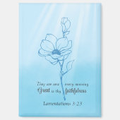 Zijn barmhartigheden zijn elke ochtend nieuw in he magneet (Voorkant)