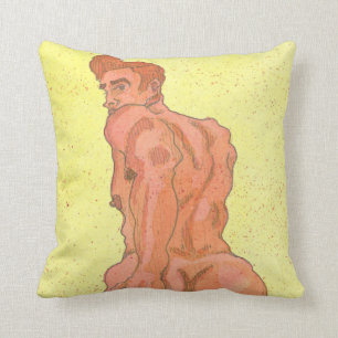 Zijn beste zijpiloot kussen