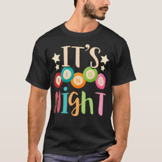Zijn Bingo Night Bingo Player Gift Gambling Lotter T-shirt