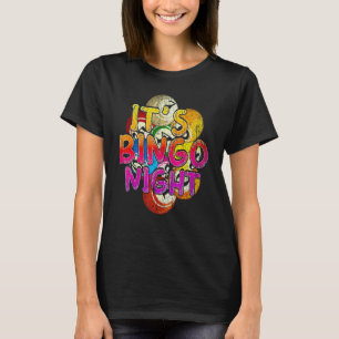 Zijn Bingo Night Bingo Player Lottery Gambling Col T-shirt