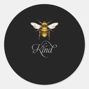  zijn - Bumblebee bijen - Sint Kindness Gift Ronde Sticker