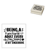 Zijn een Functioneel Volwassene Stempel (Gestempeld)