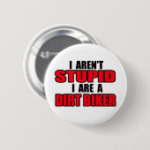 Zijn een vuile Button van de Biker Motocross Dirt (Voorkant /achterkant)