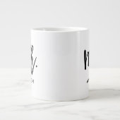 Zijn eigen persoonlijke extra grote beker (Voorkant)