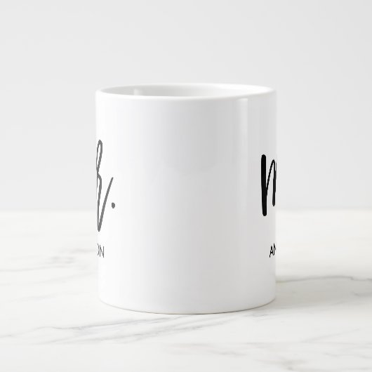 Zijn eigen persoonlijke extra grote beker (Voorkant)