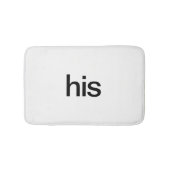 Zijn en haar badmatten (Voorkant)