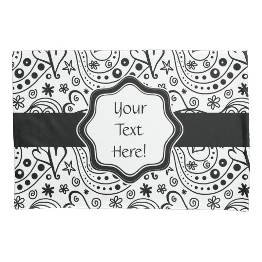 Zijn en haar gepersonaliseerde harten houden van p kussensloop (Voorkant-Links)