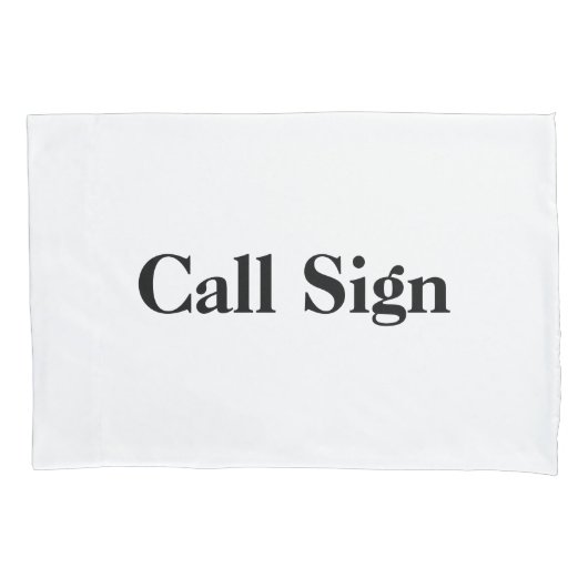 Zijn en Haar Ham Radio Kussen Hoesjes Kussensloop (Voorkant-Links)