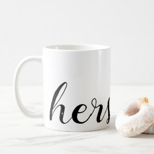 zijn en haar koffiemok
