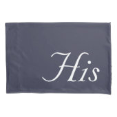 ZIJN EN HAAR TYPOGRAFIE PAAR KUSSENSLOPEN (Voorkant-Links)