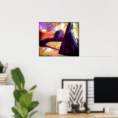 Zijn en Hers Red Bottom Heels en Sneakers Poster (Thuiskantoor)