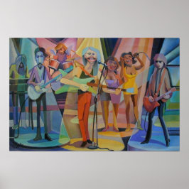 Zijn enige rots en rol poster