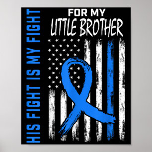 Zijn Fight My Fight Diabetes Awareness Shirt Littl Poster