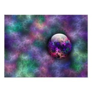 Zijn foto van Bright Materialen Foto Afdruk