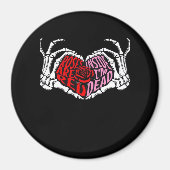 Zijn gelezen Inside I'm Dead - Sarcastische Valent Magneet (Voorkant)