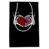 Zijn gelezen Inside I'm Dead - Sarcastische Valent Medium Cadeauzakje (Voorkant)