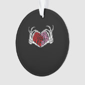 Zijn gelezen Inside I'm Dead - Sarcastische Valent Ornament (voorkant)