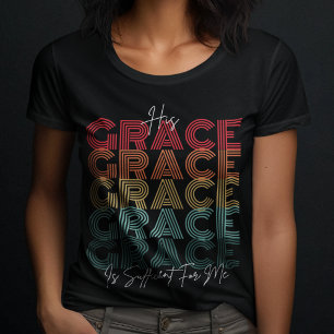 Zijn genade is genoeg - Evangelie Jezus voor vrouw T-shirt