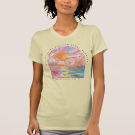 Zijn genootschappen zijn elke ochtend Christelijk T-shirt