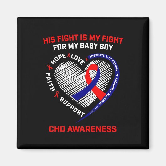 Zijn gevecht Ba3 Magneet (Voorkant)