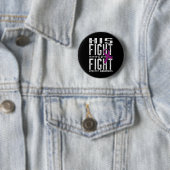 Zijn gevecht is mijn strijd tegen epilepsie bewust ronde button 5,7 cm (In situ)