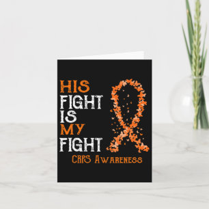 Zijn gevecht is My Fight CRPS Awareness 1 Kaart