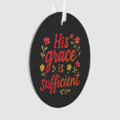 Zijn Grace is voldoende Ornament (voorkant)