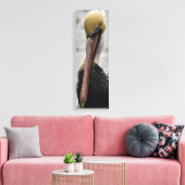 Zijn grond vasthouden canvas afdruk (Insitu (Woonkamer))