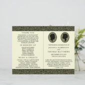 Zijn & haar Art Deco Silhouette Wedding Collectie (Staand voorkant)