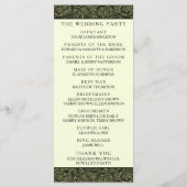 Zijn & haar Art Deco Silhouette Wedding Collectie Programma (Achterkant)