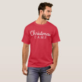 Zijn & Heren Christmas Camp T-shirts (Voorkant volledig)