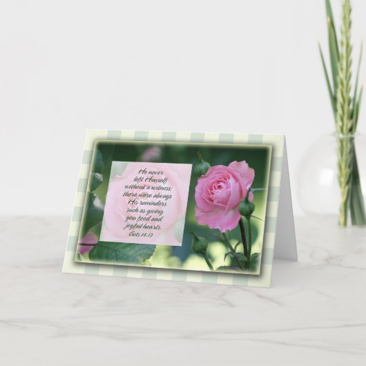 Zijn herinneringen kaart (Voorkant)