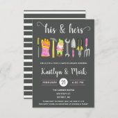 Zijn & Hers Gereedschap en Gadgets Koppels Vrijgez Kaart (Voorkant / Achterkant)