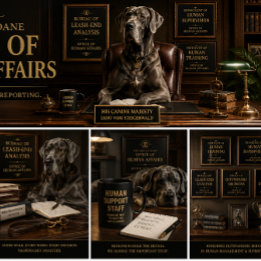 Zijn Honden Majesteit Great Dane Mok