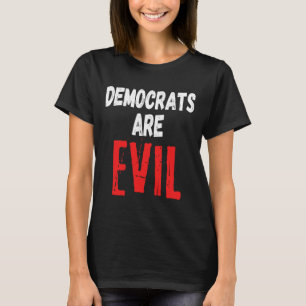 Zijn kwaadaardige Donald Trump 2024 Neem Amerika t T-shirt