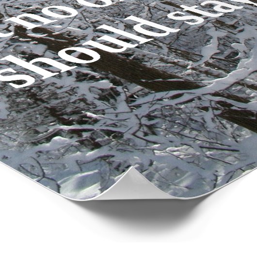 Zijn licht poster (Hoek)