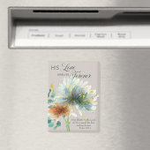 Zijn liefde blijft eeuwig bestaan Psalm 136 Schrif Magneet (Insitu (Vaatwasser))