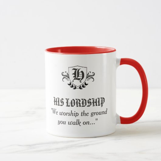 "ZIJN LORDSCHAP" — PERSONALIZE MOK (Rechts)